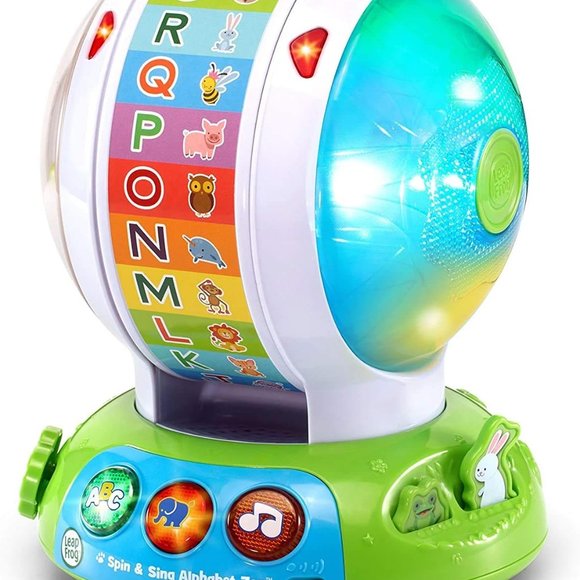 LeapFrog Spin and Sing Alphabet Zoo for ages 6 months to 36 months, Blue - Picture 14 of 16